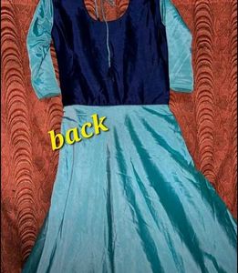 Stunning Royal Blue Embroidered Blouse