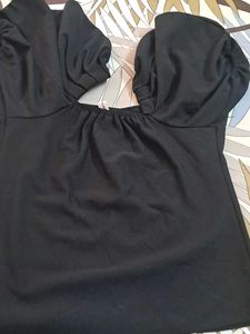 puffy  sleeve top n stripped   trouser  in importe
