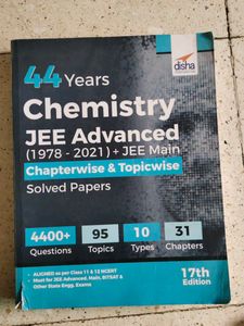 Chemistry Jee Advanced And Main Solved Papers