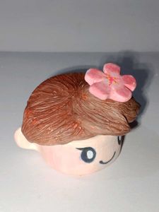 Handmade clay trinket bowl