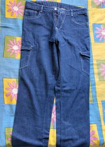 Dark Blue Denim Jeans