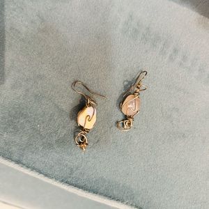 Bohemian Wire Wrapped Stone Earrings - Goa