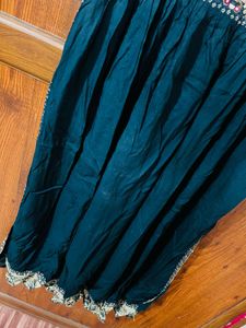 Teal  Kurta worn twice