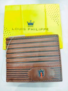 Louis Philippe Wallet For Men With RFID SECURE