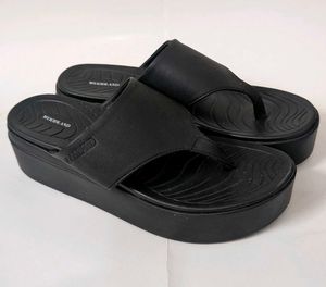 Woodland Black Flip-Flops Size EU37/Uk4