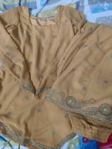 corset Kurta Set with bootcut Palazzo