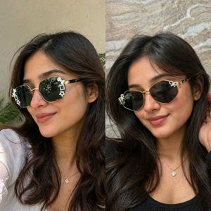 Chic Embellished Sunglasses