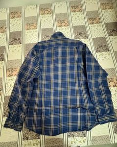 Mast &amp; Harbour Stylish Men's Blue Plaid Shirt