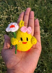Yellow Chick Keychain
