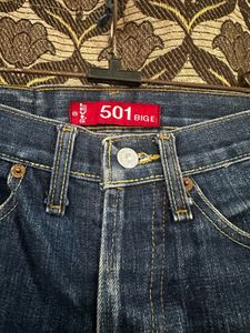 Levi's 501 Blue selvedge Denim Jeans