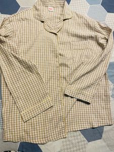 Cozy Plaid Pajama Set fits M to