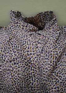 Leopard Print Long Sleeve Shirt