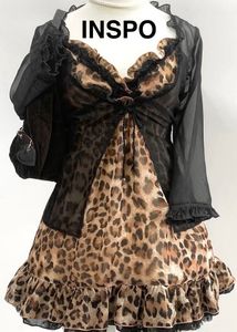 Leopard Print Mini Dress