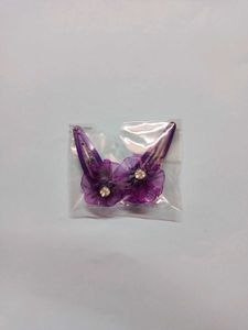 Cute Floral Hair Clips Set
