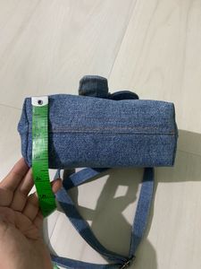 Premium Buckled Denim Shoulder/ Sling Bag