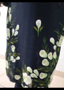 Light Green Floral Dupatta