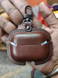 Premium Leather Protective Pouch Case for AirPods