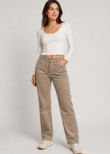 Women's Corduroy Straight Leg Pants