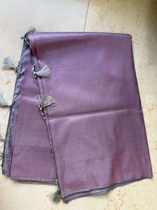 Dual Tone Soft Silk saree