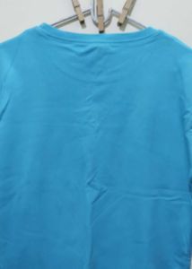 Aanya Blue T-Shirt with Floral Print