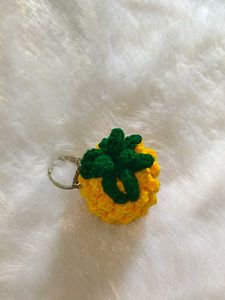 Cute Crochet Pineapple Keychain