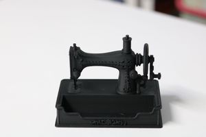 Vintage Sewing Machine Business Card Holder