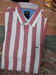 Peter England Striped Casual Shirt