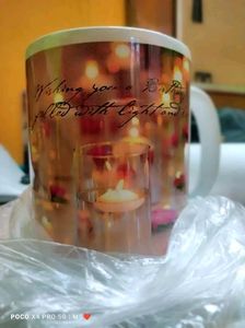 Candle Design Beautiful Mug With Keychain