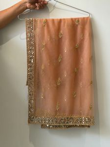 Embroidered Velvet Lehenga