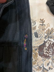 Black Cargo Jeans