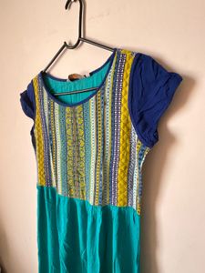 Boho Print Dress