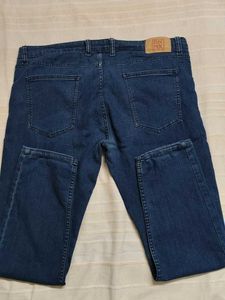 Classic Dark Wash Denim Jeans