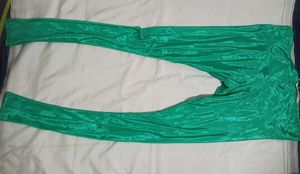 Green Churidar Top