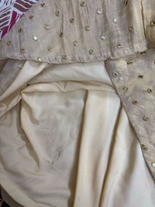 fully stitched skirt and top