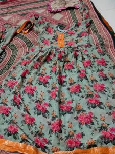 Flower Print Frock