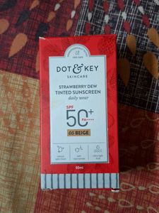 Dot & Key Strawberry Dew Tinted Sunscreen SPF 50+