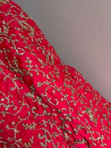Brand new Pink embroidered Lehenga S