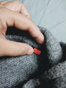 Unused Grey Zip sweater