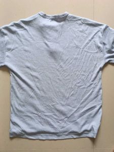 GLITCHEZ Henly neck T Shirt Blue