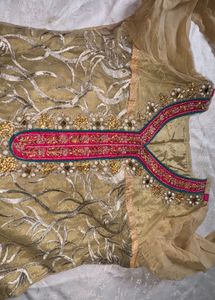 Embroidered Kurta with Dupatta