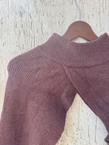 Chic Knit Sweater Wrap