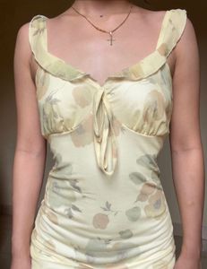 Pastel Floral Slip Dress
