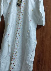 Elegant White Kurta