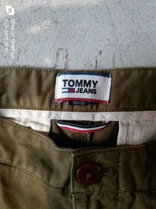 Men's Tommy pent Brown Chinos OG
