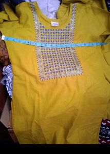 Elegant Yellow Kurta Set with Dupatta
