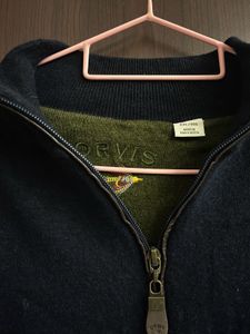 Men's Orvis Quarter Zip Sweater