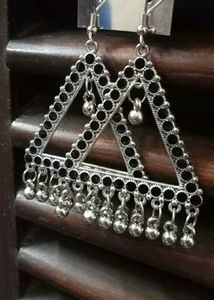 Triangle Dangle Earrings