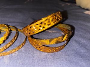 Set of Vintage Gold Bangles