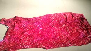 Vibrant Red Bandhani Dupatta