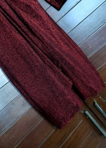 KASSUALLY Red Front Knot Bodycon Dress